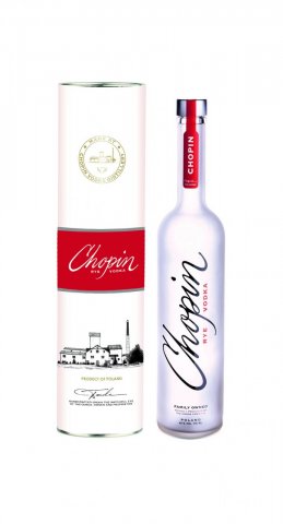 chopin rye vodka tube